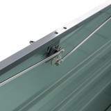 Skrzynia ogrodowa metalowa 600l - 165x70x62 - Orto II Grindi - 8