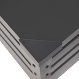 Skrzynia ogrodowa metalowa 600l - 165x70x62 - Orto II Grindi - 5