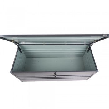 Skrzynia ogrodowa metalowa 600l - 165x70x62 - Orto II Grindi - 4