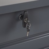 Skrzynia ogrodowa metalowa 600l - 165x70x62 - Orto II Grindi - 7