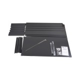 Skrzynia ogrodowa metalowa 600l - 165x70x62 - Orto II Grindi - 12