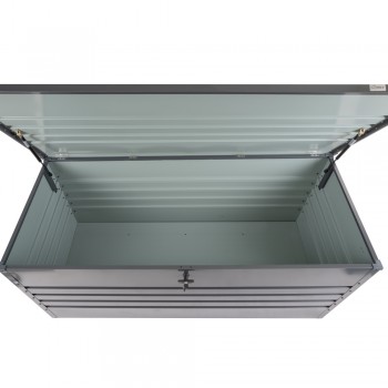 Skrzynia ogrodowa metalowa 1000l - 185x82x75 - Orto III Grindi - 4