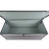 Skrzynia ogrodowa metalowa 1000l - 185x82x75 - Orto III Grindi - 4
