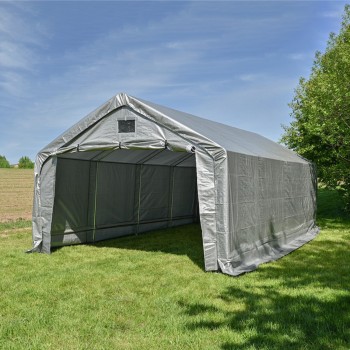 Namiot garażowy PE 300x700x274 szary - NG 3 GRINDI IN THE GARDEN - 2