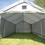 Namiot garażowy PE 400x800x305 szary - NG 5 GRINDI IN THE GARDEN - 6