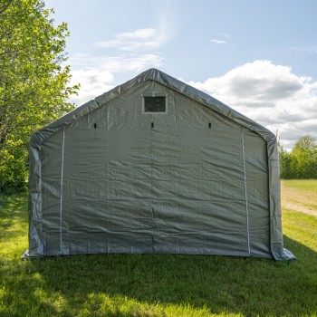 Namiot garażowy PE 400x800x305 szary - NG 5 GRINDI IN THE GARDEN - 7