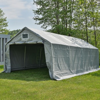 Namiot garażowy PVC 400x600x305 szary - NG 4 GRINDI IN THE GARDEN - 2