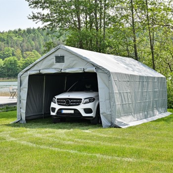 Namiot garażowy PVC 400x600x305 szary - NG 4 GRINDI IN THE GARDEN - 6