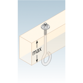 Mocowanie huśtawki - typ B - MHB 130 DMX - 2