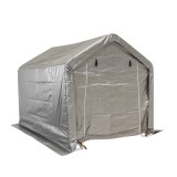 Namiot garażowy PE 180x240x180 szary - NG 7 GRINDI IN THE GARDEN - 4