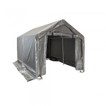 Namiot garażowy PE 230x360x230 szary - NG 8 GRINDI IN THE GARDEN - 1