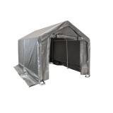 Namiot garażowy PE 230x360x230 szary - NG 8 GRINDI IN THE GARDEN - 1