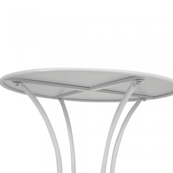 Zestaw mebli ogrodowych - metalowy składany - Keli I GRINDI IN THE GARDEN - 6