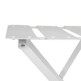 Zestaw mebli ogrodowych - metalowy składany - Keli I GRINDI IN THE GARDEN - 7