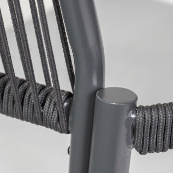 Zestaw mebli ogrodowych szary - Jambi I GRINDI IN THE GARDEN - 10