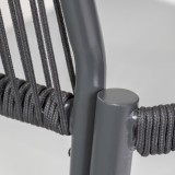 Zestaw mebli ogrodowych szary - Jambi I GRINDI IN THE GARDEN - 10