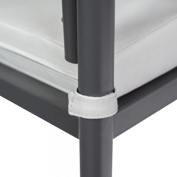 Zestaw mebli ogrodowych szary - Jambi I GRINDI IN THE GARDEN - 11