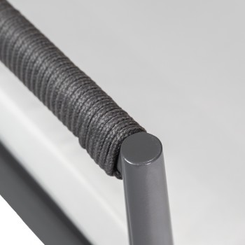 Zestaw mebli ogrodowych szary - Jambi I GRINDI IN THE GARDEN - 13