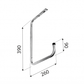Hak garażowy HSP 260x390 Velano - 3