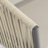 Zestaw mebli ogrodowych szare - Paga I Grindi - 6