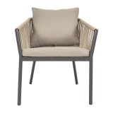 Zestaw mebli ogrodowych szare - Paga I Grindi - 4