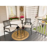 Zestaw mebli ogrodowych szary - Jambi I GRINDI IN THE GARDEN - 2