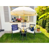 Zestaw mebli ogrodowych szary - Jambi I GRINDI IN THE GARDEN - 3