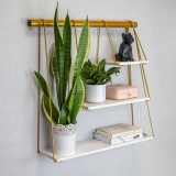 Półka ścienna wisząca LOFT drewniana - FUL 1 Domax Home - 3