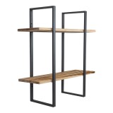 Półka ścienna wisząca LOFT drewniana - SFL 1 Domax Home - 1