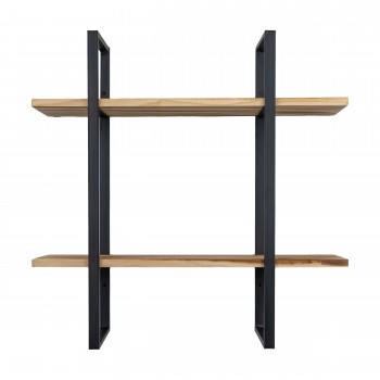 Półka ścienna wisząca LOFT drewniana - SFL 1 Domax Home - 9