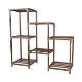 Stojak na kwiaty drewniany, 82x87x30 - Galium I GRINDI IN THE GARDEN - 1