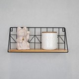 Półka ścienna wisząca LOFT drewniana - SFL 3 Domax Home - 5