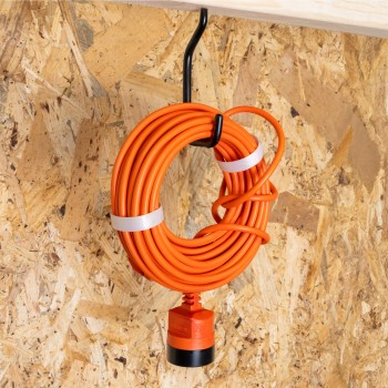 Hak wkręcany gumowany 155x65x7,5 - HGP 3 Domax Home - 2