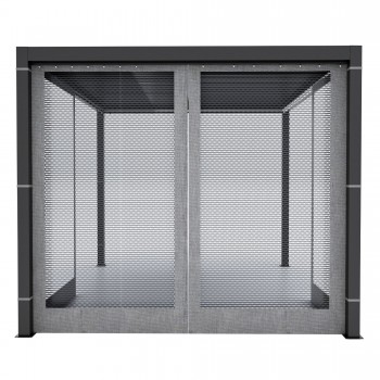 Moskitiera do pergoli Kea - szara GRINDI IN THE GARDEN - 1