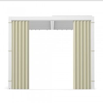 Zasłona do pergoli Kea - beżowa GRINDI IN THE GARDEN - 1