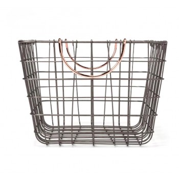 Kosz druciany metalowy z uchwytami - KDF 1 Domax Home - 2