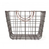 Kosz druciany metalowy z uchwytami - KDF 1 Domax Home - 2