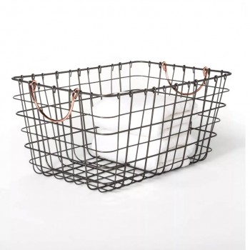 Kosz druciany metalowy z uchwytami - KDF 1 Domax Home - 1