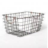 Kosz druciany metalowy z uchwytami - KDF 1 Domax Home - 1