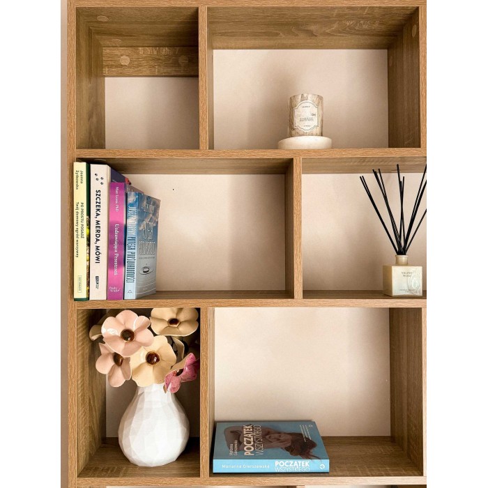 Regał wiszący modułowy na książki - FTS 4 Domax Home - 6