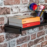 Wspornik do półki podpora czarna - WFS Domax Home - 2