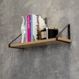 Wspornik do półki podpora czarna - WFB Domax Home - 3