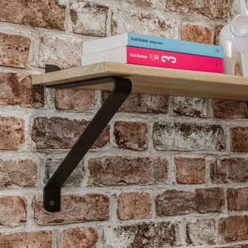 Wspornik do półki podpora czarna - WFV Domax Home - 2