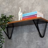 Wspornik do półki podpora czarna - WFG Domax Home - 2