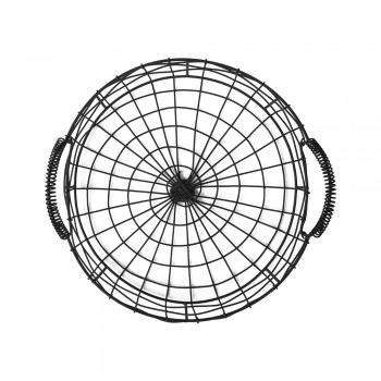 Kosz druciany metalowy z uchwytami - KDF 2 Domax Home - 1