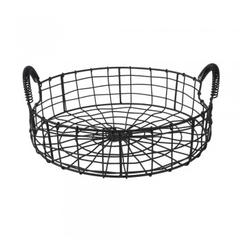 Kosz druciany metalowy z uchwytami - KDF 2 Domax Home - 2