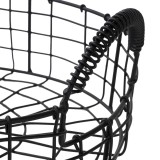 Kosz druciany metalowy z uchwytami - KDF 2 Domax Home - 4