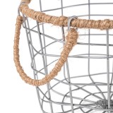 Kosz druciany metalowy z uchwytami - KDF 3 Domax Home - 3