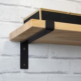 Wspornik do półki podpora czarna - WFN Domax Home - 3