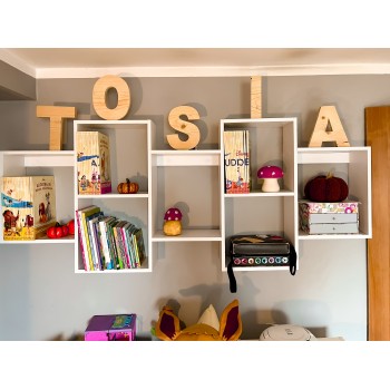 Regał wiszący modułowy na książki - FTS 3 Domax Home - 8